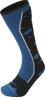 Lorpen Men's Ski Midweight Socks Blue