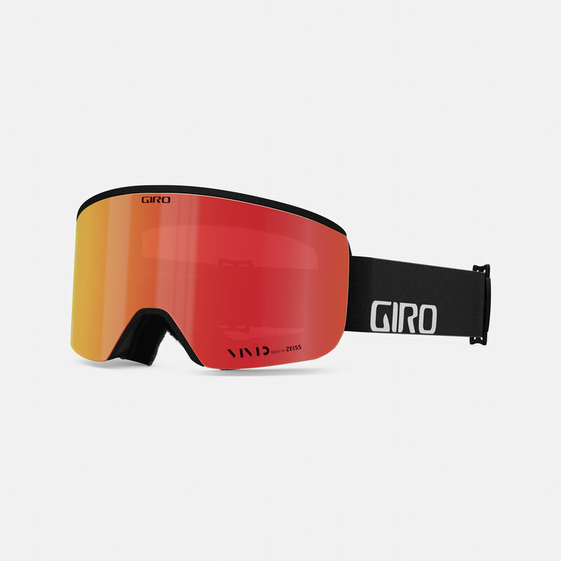 Giro Axis Goggles Black Wordmark Ember Hero